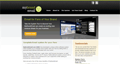 Desktop Screenshot of mybrandemail.com