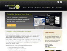 Tablet Screenshot of mybrandemail.com